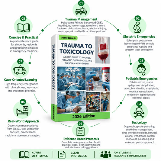 Emergency Medicine 3 Books Set