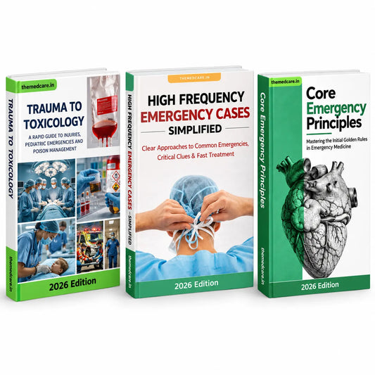 Emergency Medicine 3 Books Set