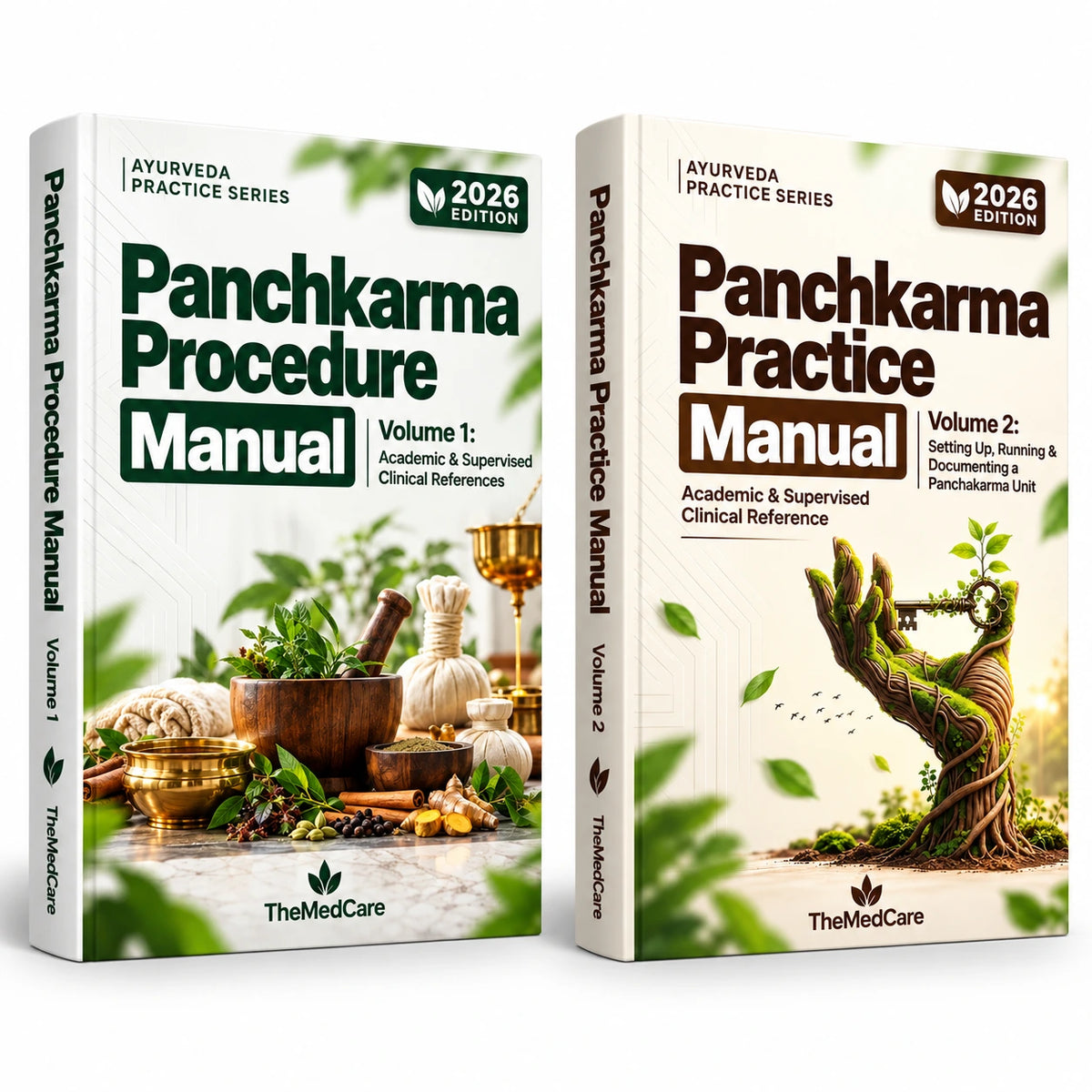Panchakarma Practice Manual 2 Books Set