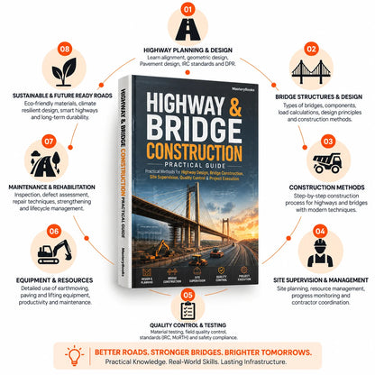 Road, Highway & Bridge Construction Practical Books